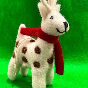 Hand Feltet Reindeer